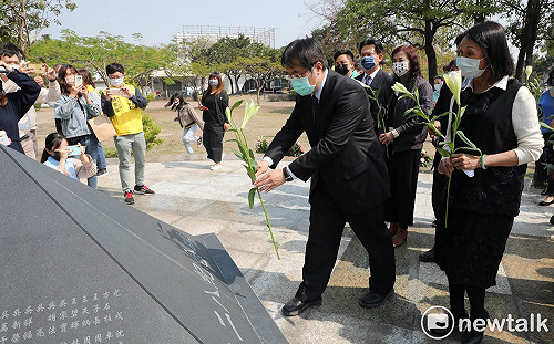 228事件74週年和平追思會 黃偉哲:和解與團結讓我們都是台灣人
