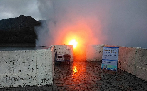 把握東北季風!石門水庫今日施放人工焰劑盼留住雨水