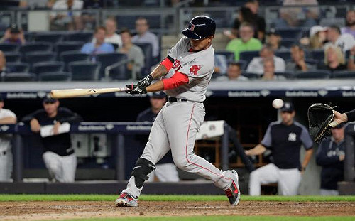 MLB／本季熱身賽首安！林子偉對老東家紅襪敲出長打