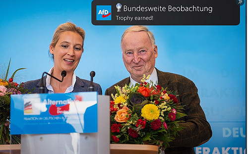 德國準備監控極右AfD  戰後首見對主要在野黨下重手