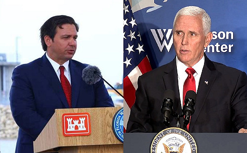 川普挑戰2024黨內遇勁敵! 佛州州長德桑蒂斯民調超前