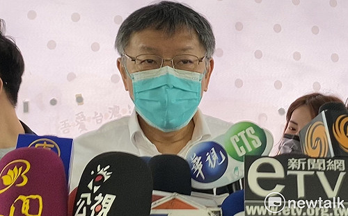 吳怡農指「綠白合」支持者精神錯亂 柯文哲酸:有人眼睛只有藍綠 很慘