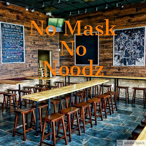 美國德州台式拉麵店反對州長解除口罩禁令 竟遭噴漆嗆「滾回中國」