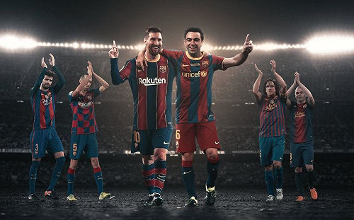 足球/隊魂!767場披上巴薩戰袍 梅西超哈維成隊史第一