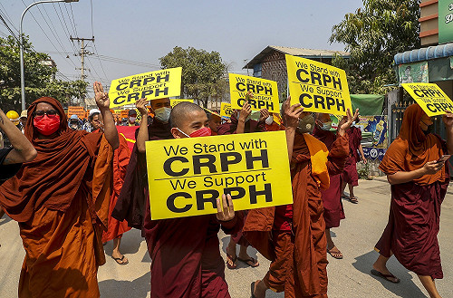 緬甸國家僧侶委員會也不挺 呼籲軍政府停止暴力鎮壓