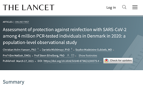 多數武肺確診者最少半年免疫  年長者二度感染風險高