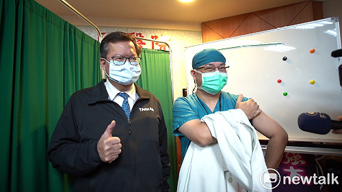 桃園獲3800劑疫苗  鄭文燦：第一線醫護應受保護 我排第二輪