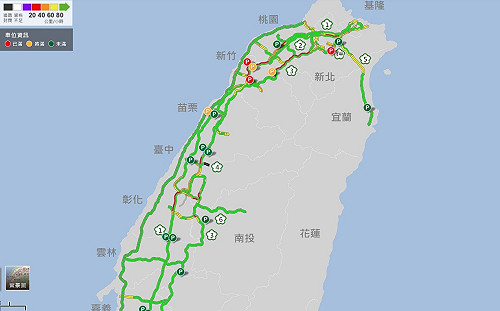 提前掃墓!國道一早湧現車潮 多處路段時速不到30公里