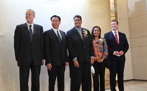 AIT：美大使倪約翰重申承諾 台美帛共促自由開放印太