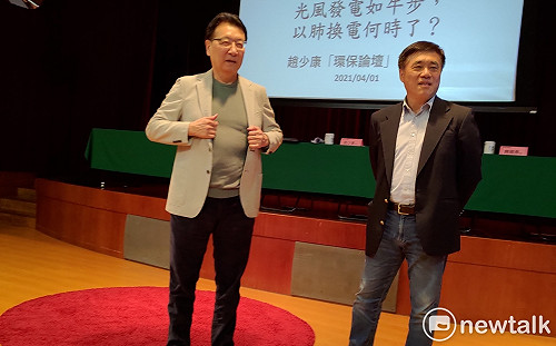 發深蹲挑戰獨漏連勝文 趙少康致歉：不是故意的