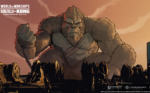 史詩級合作登場！《哥吉拉大戰金剛》將降臨《戰艦世界》