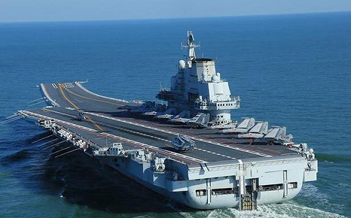 中共軍事行動不斷!  14機艦在台海活動、遼寧號在東海演練艦載機起降