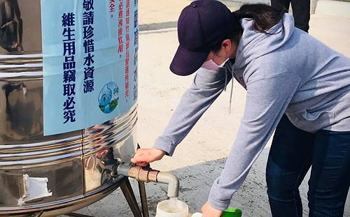 停水第二天台中供水站卻沒水 民眾氣罵：裝好看的嗎？