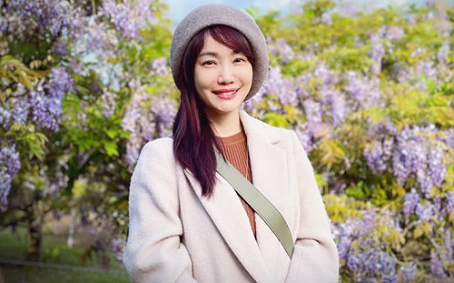 蕭彤雯肺腺癌術後每日走萬步復健！24天吹起3顆球感動落淚