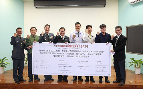 提升抗旱能量 跨機關合作取埤塘水源淨化供水