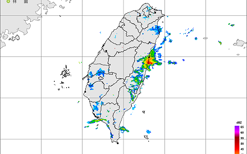 雨來了！  氣象局發布花蓮大雨特報有強降雨