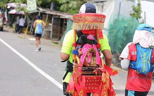 曾環台為疫情祈福 台南聖母廟開基媽祖將赴日月潭祈雨