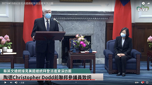 「現在是台美關係最強健時刻」陶德：拜登支持台灣自我防衛 