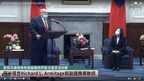 共和黨的見證 阿米塔吉：拜登單純就是要建立對台強健支持