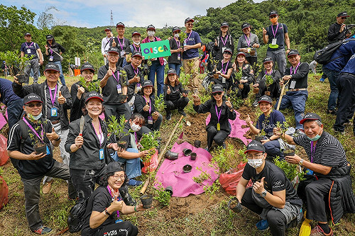 響應世界地球日   新北攜手OISCA貢寮植樹造健康
