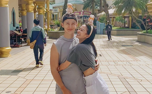 Celine與男友開啟放閃模式！粉絲直喊：要瞎了