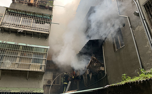 桃市八德住宅火警 3人宣告不治