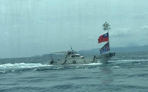 駐日代表謝長廷訪鹿兒島 處處可見敏感的中華民國旗飄揚