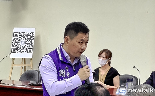 趙少康首回國民黨怒拍桌 謝坤宏出奇送9字箴言