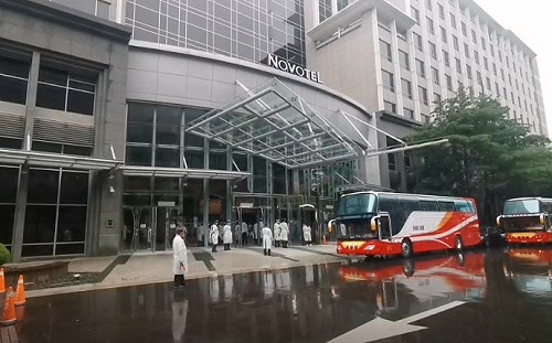 諾富特飯店違反防疫規範 桃市府重罰126萬