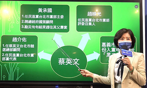 治安亮紅燈、綠營卻涉黑 國民黨籲蔡英文向黑道宣戰