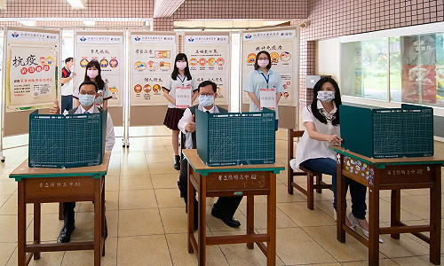 桃市會考防疫演練 鄭文燦:不開放陪考、應試須全程戴口罩