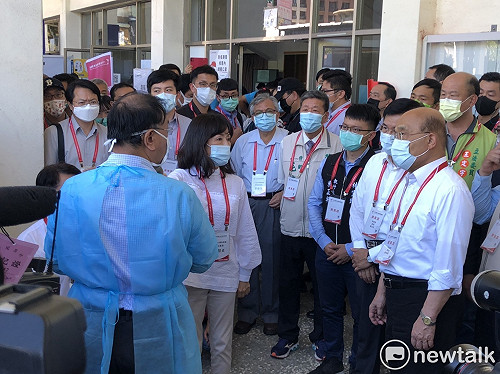 蘇貞昌視察全大運  呼籲國人一起守住亂世中的福地