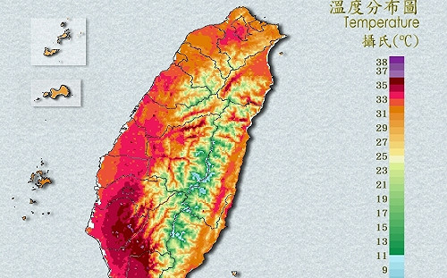 會考首日熱成烤番薯!台南玉井飆39.2度 13縣市高溫拉警