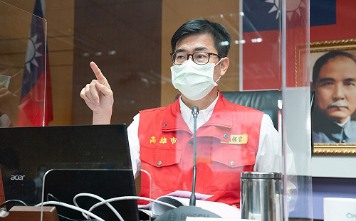 宣布防疫加嚴措施 陳其邁：今起嚴格執法未戴口罩進行裁罰