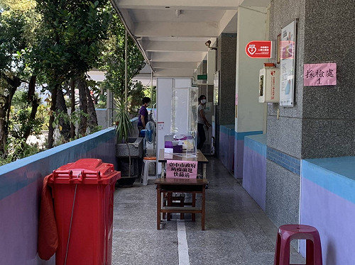 中市泰安國小附幼快篩210人2例陽性 將再PCR檢驗最後確認