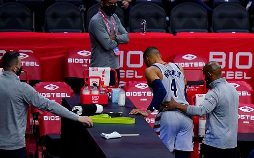 NBA／球迷失控拿爆米花丟威少　巫師主帥：那人應被禁賽