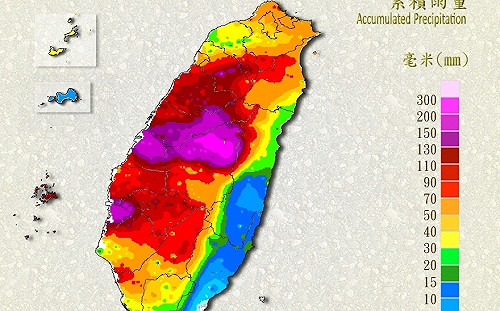 梅雨灌全台！8水庫單日雨量破百毫米 氣象局：今明還有降雨機會