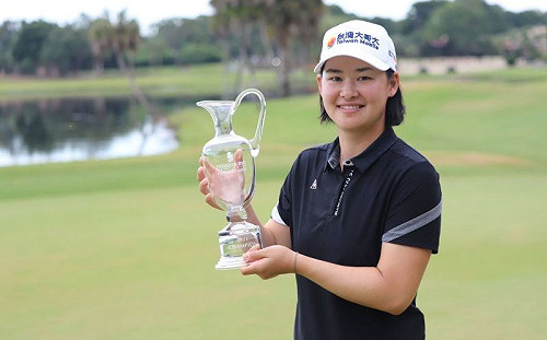 追上同學徐薇淩腳步 　李旻奪個人第3座次巡賽冠軍