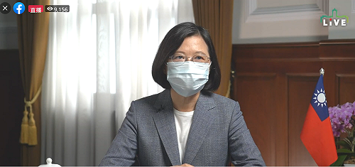 蔡英文否認國產疫苗炒股問題 若有具體指控依法嚴查