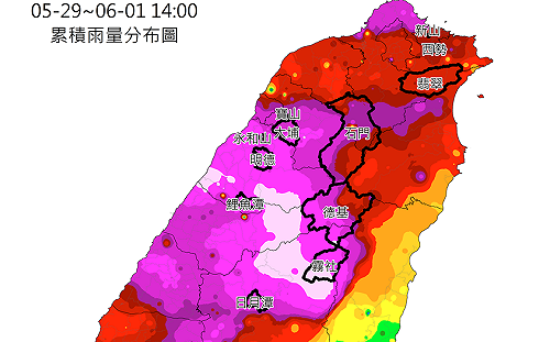 梅雨精準狂灌乾旱區！專家讚：及時雨代表作