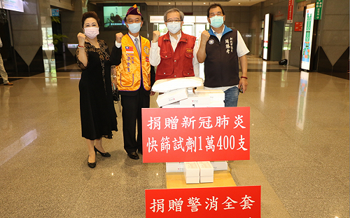 新北議員周勝考媒合捐防疫物資   市府防疫基金破2億