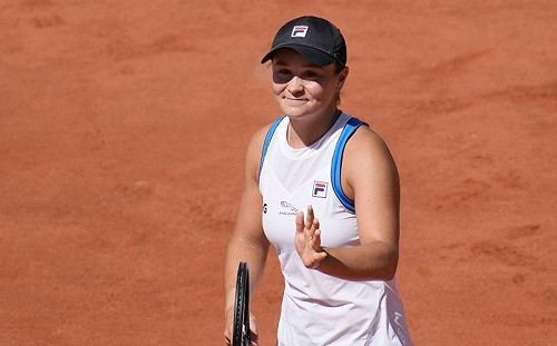 網球／遺憾受傷退賽  世界球后Barty法網次輪出局