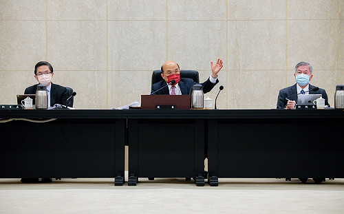 蘇揆：端午連假減少人流移動 改以視訊團圓守護台灣平安