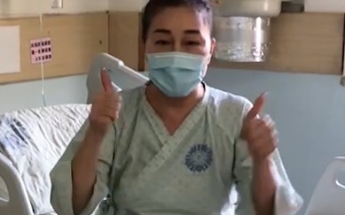 萬華婦插管北病南送 18天出院 獻聲感謝中榮細心照護