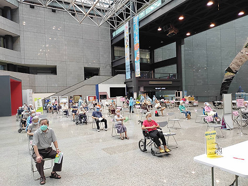 高雄市疫苗涵蓋率15%  48處接種站全面開打