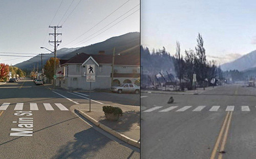 美加破紀錄熱浪 近50度高溫釀多處火警 一村莊90%被大火吞噬