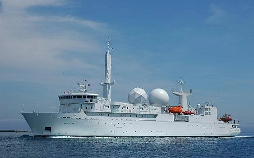 兩巨型雷達引矚目！結束東海電偵 法偵察艦北上間宮海峽