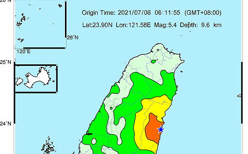 花蓮2天連15震「2起規模5.4」！ 氣象局：有雙主震趨勢