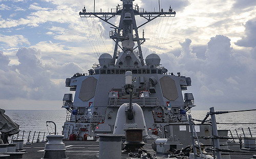 有圖有真相！中國智庫PO美艦位置 意外打臉南部戰區「驅離」說