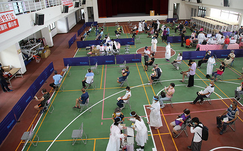 台東教職員接種專案開打 及早備戰開學